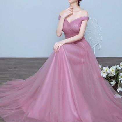 Prom Dresses,prom Dress,pink Evening Gown Ball..