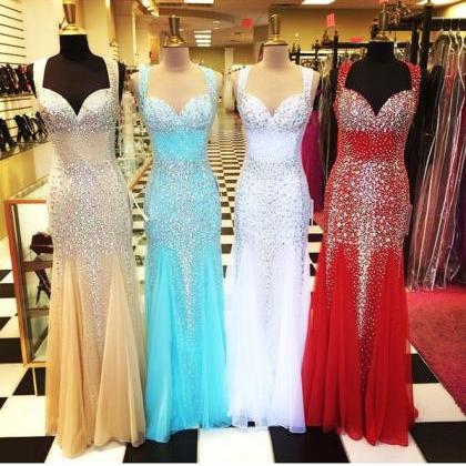 Sparkly Prom Dress, Mermaid Prom Dress, Sweet..