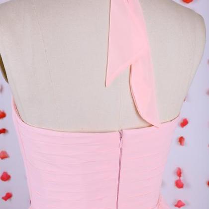 2015 Newest Design Bridesmaid Dress, Pink..