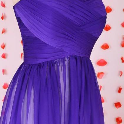 Beautiful Prom Dress, Purple Gradient Prom..
