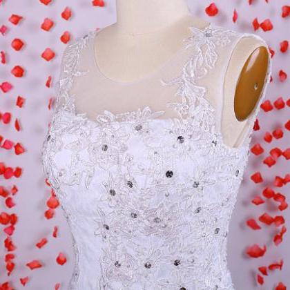 Stunning Wedding Dress, White Wedding Dress,..