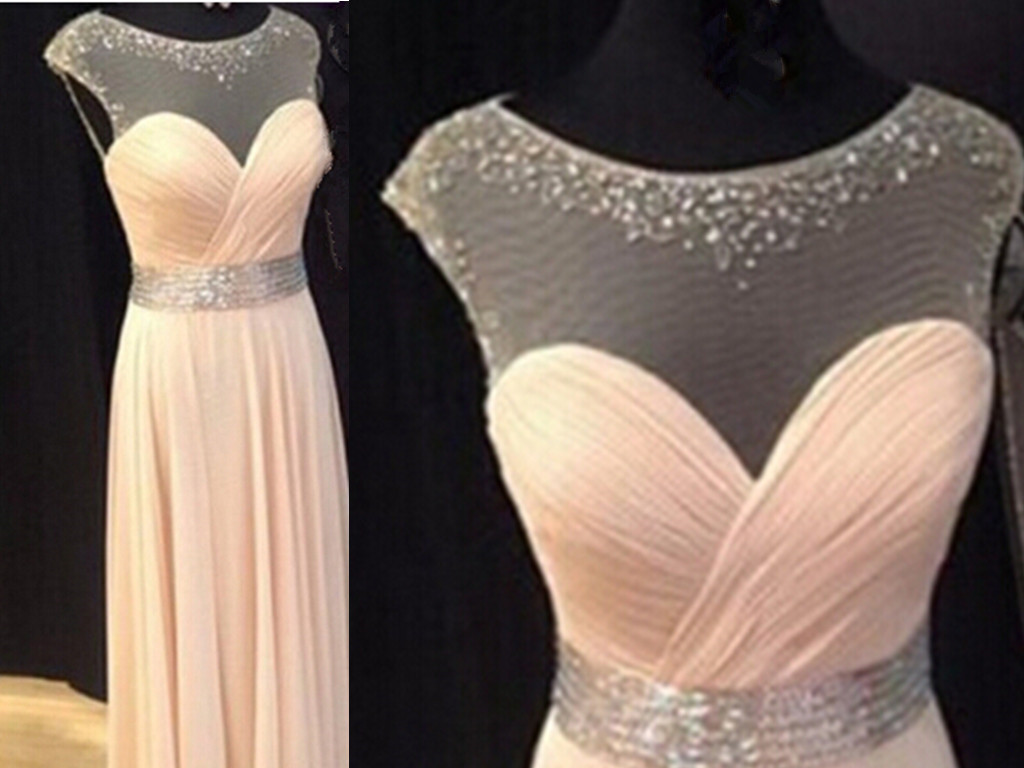 Simple prom dress, Handmade prom dress, Pink Prom Dress, long prom dresses, Stylish Prom 2015, Formal Dreses, Evening Dresses,BD15041608