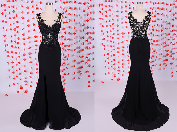 Sexy Prom Dress, Black Prom Dresses,mermaid Prom Dresses, Formal Evening Dress,party Dresses Gowns, Bd050602