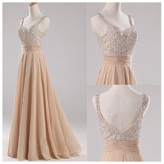Floor-length Prom Dress, Bridesmaid Dress, Off Shoulder Prom Dress, Modest Prom Dress, Champagne Prom Dress, Custom Bridesmaid Dress, Bd284