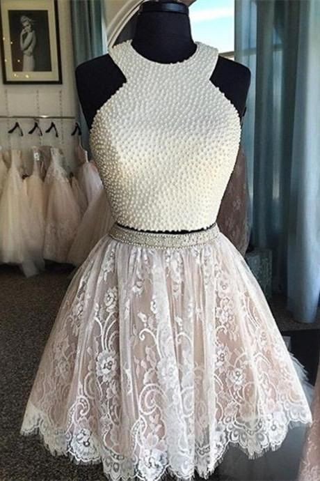 Short Homecoming Dresses, Two Pieces Prom Dresses, Sweet 16 Dresses,prom  Dress For Teens,graduation on Luulla