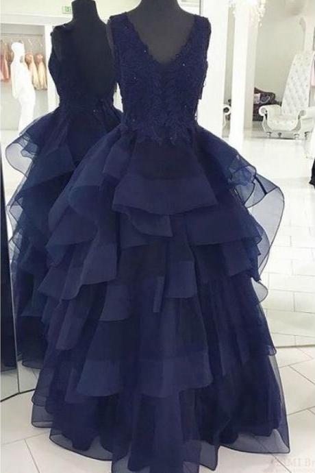 Navy Blue Prom Dresses,navy Blue Prom Gowns,prom Dressesparty Dresses,long Prom Gown,prom Dress Party Gowns,pd3069