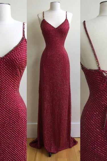 Red Prom Dresses,Evening Dress,Prom Dress,Prom Dresses,Charming Prom Gown,PD3005