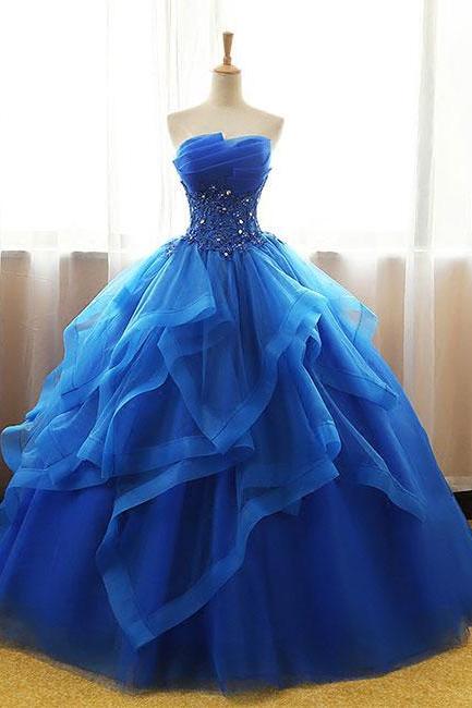 Quinceanera Dresses Vestidos De 15 Anos Aqua Stunning Ball Gowns Beaded Sweetheart Sweet 16 Dress For Party Dress ,pd14848