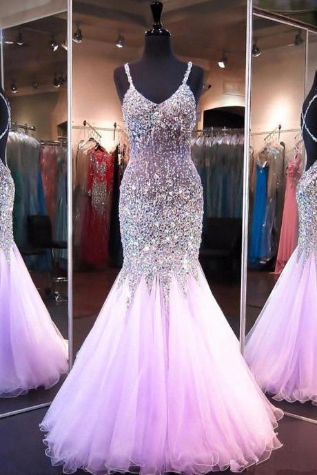 Prom Dresses,tulle Prom Dress,sexy Prom Dress,mermaid Prom Dresses,prom Gown For Teens,pd141022